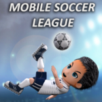 mobile soccer league android application logo